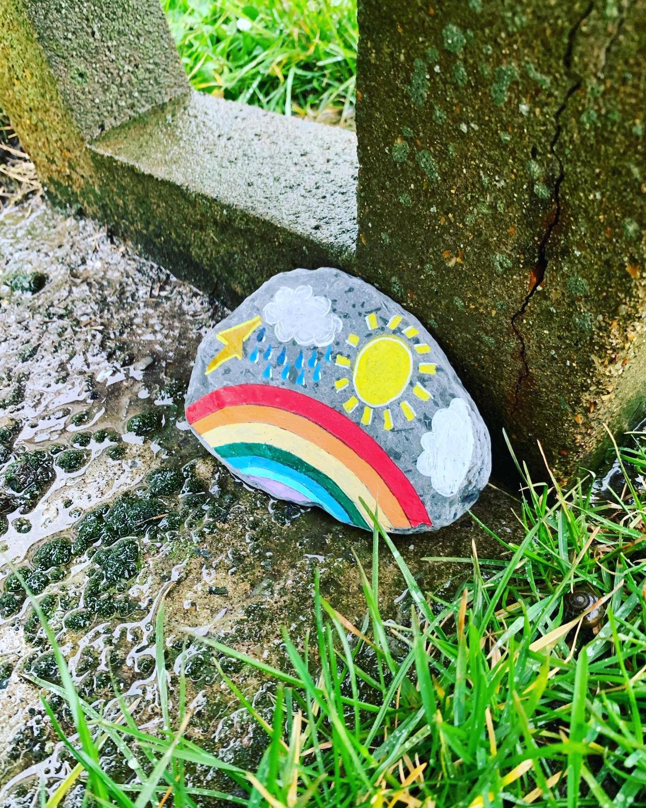 Woolly Bear Rocks at Woolacombe Sands 