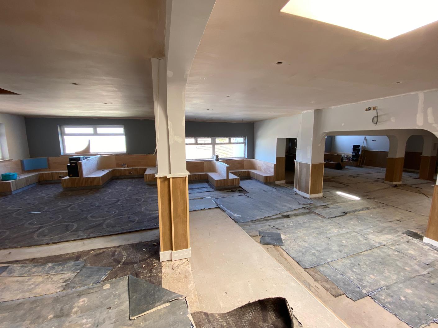 Clubhouse renovation at Woolacombe Sands Holiday Park