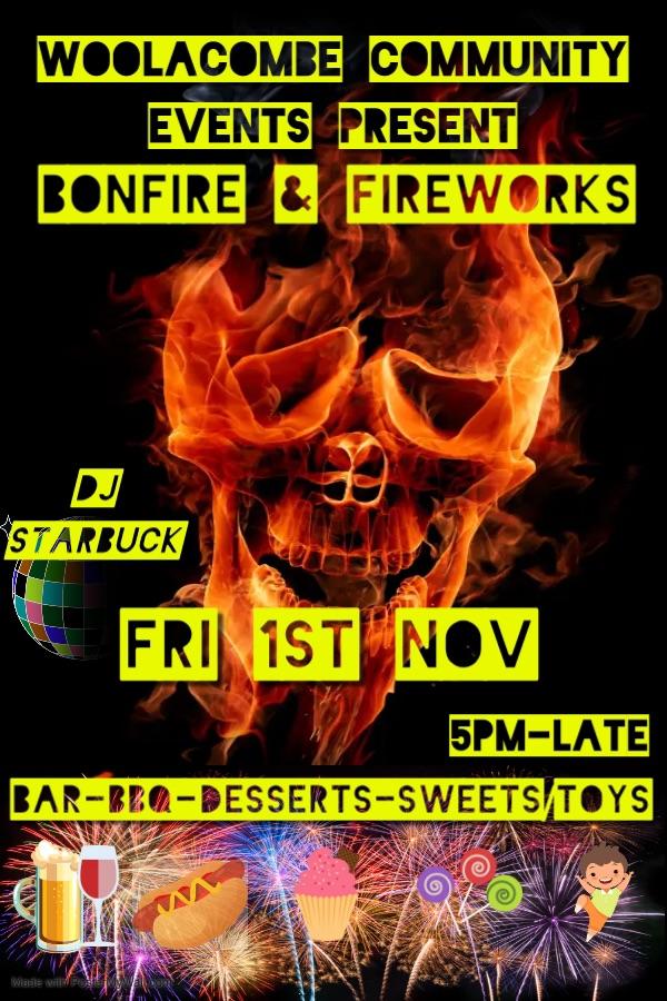 Woolacombe Sands | Bonfire & Fireworks Night 2024