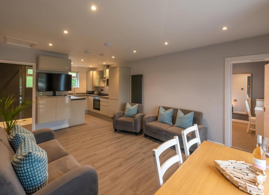 Woolacombe Sands Holiday Park Sands Chalet Accommodation Lounge